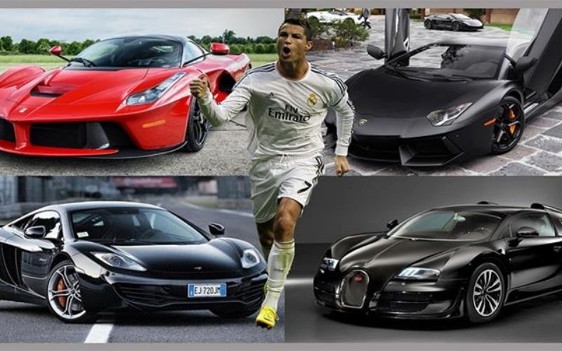 Cuộc sống sang chảnh và dàn siêu xe triệu đô của Ronaldo