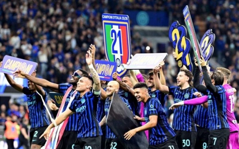 Inter Milan khẳng định sức mạnh tuyệt đối tại giải vô địch quốc gia Serie A